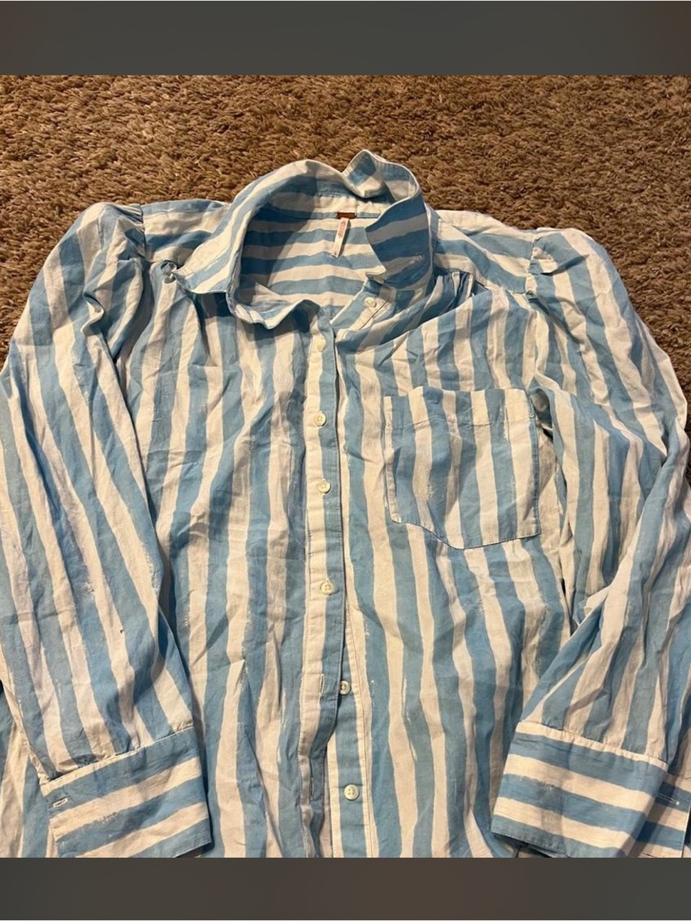 Free people button up